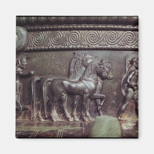 Ein Quadriga und ein Hoplite Magnet
