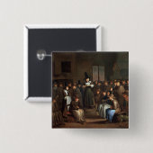 Ein Quäker-Treffen Button (Vorne & Hinten)