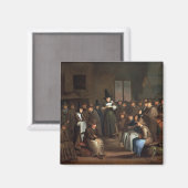 Ein Quakertreffen Magnet (Vorderseite/Rückseite)