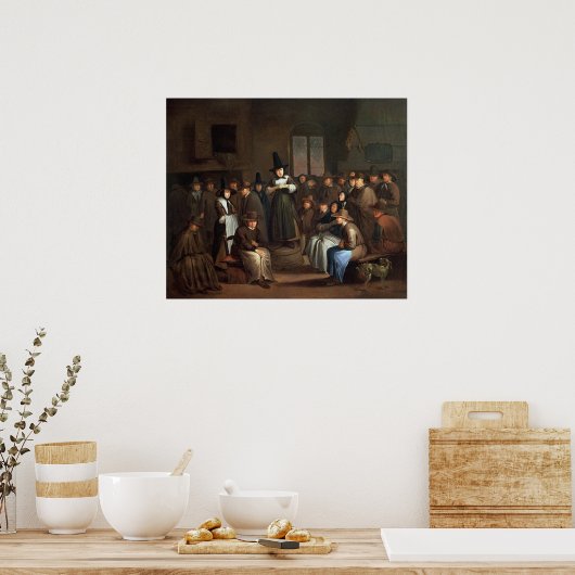 Ein Quakertreffen Poster (Küche)