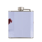 Ein Quartett der Schneemänner Flachmann (Rückseite)