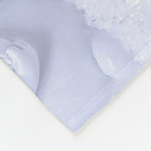 Ein Quartett der Schneemänner Fleecedecke (Ecke)