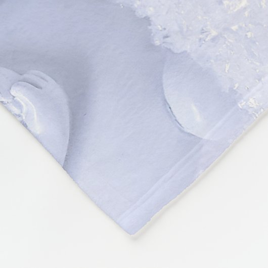 Ein Quartett der Schneemänner Fleecedecke (Ecke)