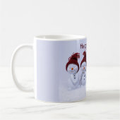 Ein Quartett der Schneemänner Kaffeetasse (Links)
