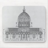 Ein Querschnitt von St Peter, Rom Mousepad (Vorne)