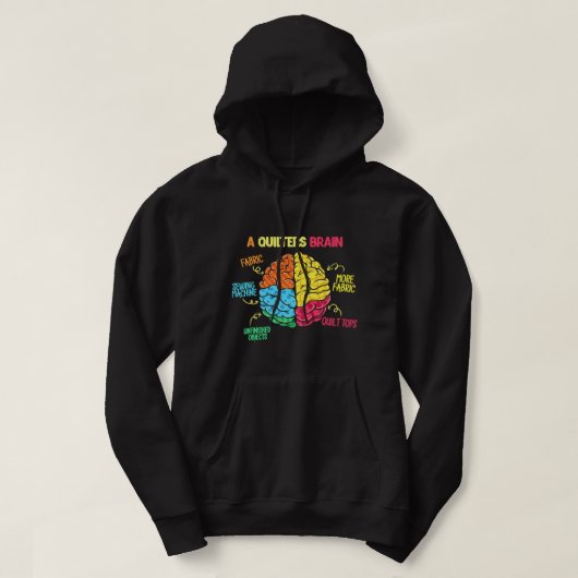 Ein Quilters Game Quilt Maker Lover Nähen Quilter  Hoodie (Design vorne)