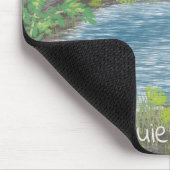 Ein Quite Pond-Mauspad Mousepad (Ecke)