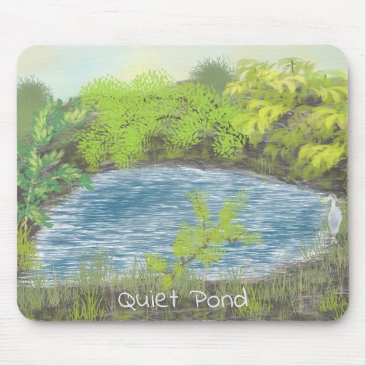 Ein Quite Pond-Mauspad Mousepad (Vorne)