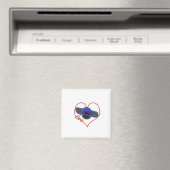 Ein Rad einer Liebe Magnet (In Situ (Geschirrspüler))