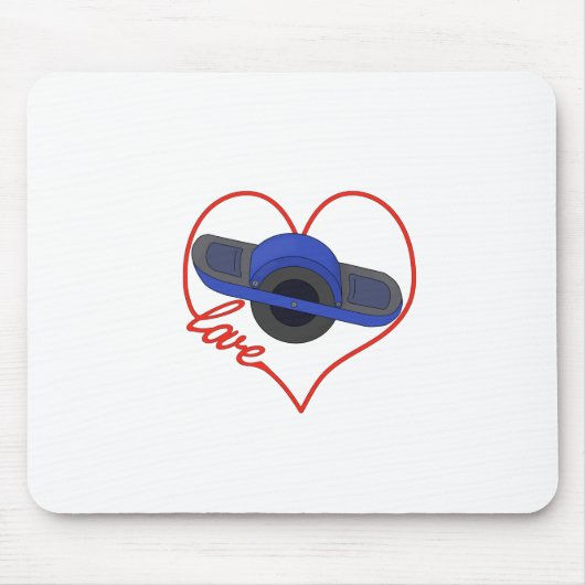 Ein Rad einer Liebe Mousepad (Vorne)