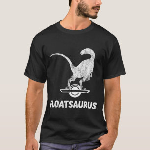 Ein Rad Retro-Elektro-Skateboard Float Brachios T-Shirt