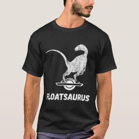 Ein Rad Retro-Elektro-Skateboard Float Brachios T-Shirt (Vorderseite)