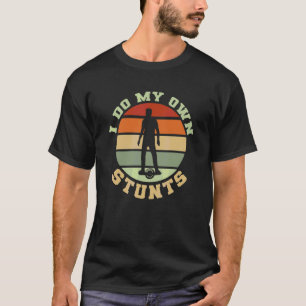 Ein Rad Retro I Do Mein Eigenes Elektro-Skateboard T-Shirt