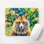 Ein Rad schlagen Mousepad (Mit Mouse)