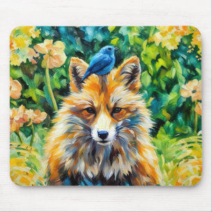 Ein Rad schlagen Mousepad