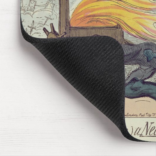 Ein radikaler Reformer, ein Hals oder nichts Mann Mousepad (Ecke)