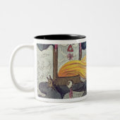 Ein radikaler Reformer, ein Hals oder nichts Mann Zweifarbige Tasse (Links)