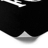 Ein Rasen ist ein stille Schrei nach Kaffee Poster (Ecke)