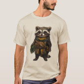 Ein Rasisch-Racoon T-Shirt (Vorderseite)
