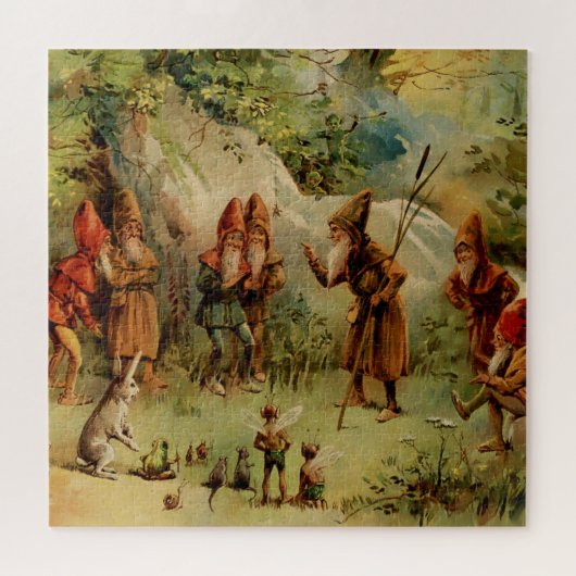 „Ein Rat der Gnome“ von E S Hardy Puzzle (Horizontal)