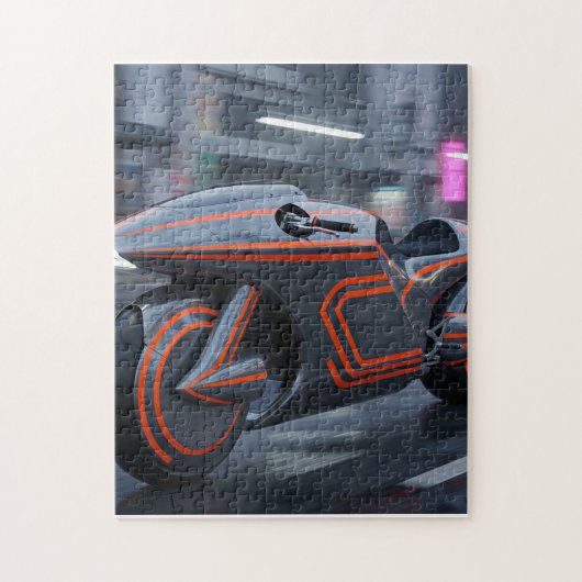 Ein Rätsel eines Autos Puzzle (Vertikal)