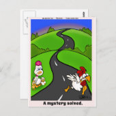 Ein Rätsel gelöst Postkarte (Vorne/Hinten)