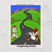 Ein Rätsel gelöst Postkarte (Vorderseite)