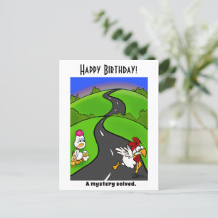 Ein Rätsel gelöst Postkarte