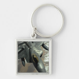 Ein Raubvogel der US-Luftwaffe-F-22 wird durch Schlüsselanhänger