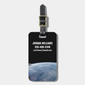 Ein Rauchzug über das tropische Südafrika. Gepäckanhänger (Vorderseite vertikal)