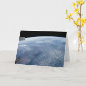 Ein Rauchzug über das tropische Südafrika. Karte (Gelbe Blume)