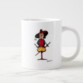 Ein rauer Swashbuckler Jumbo-Tasse (Rechts)