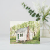 Ein Raum-Haus Postkarte (Stehend Vorderseite)