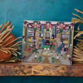 Ein Raum im Haus von Hongkong, ein Peking-Händler Fotoplatte (Seite)