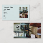 Ein Raum-Schulhaus Visitenkarte (Vorne/Hinten)