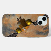 Ein Raumfahrzeug, das Mars umkreist. Case-Mate iPhone Hülle (Rückseite (Horizontal))