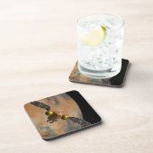 Ein Raumfahrzeug, das Mars umkreist. Getränkeuntersetzer (Rechte Seite)