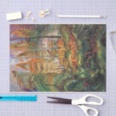 Ein rauschendes Meer der Unterwüste von Emily Carr Seidenpapier (Handwerk)