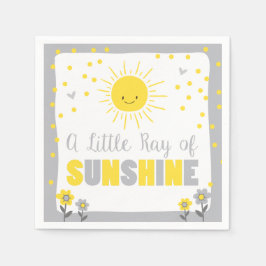 Ein Ray Sonnenschein Baby Duschpapier Napkin Sun Serviette