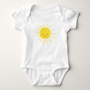 Ein Ray Sunshine Baby Shower Säugling Strampler Su