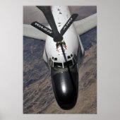 Ein RC-135 Rivet Joint Reconnaissance-Flugzeug Poster (Vorne)