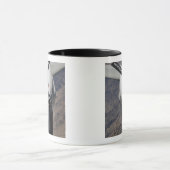 Ein RC-135 Rivet Joint Reconnaissance-Flugzeug Tasse (Zentrum)