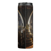 ein Reality-Architekt, der neue Weltentherme entwi Thermosbecher (Rückseite)