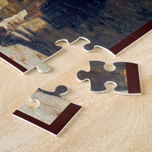 Ein Rebbe beim Kotel durch Vereshchagin - circa Puzzle (Seite)