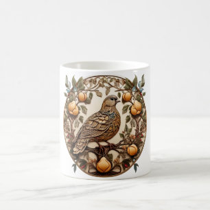 Ein Rebhuhn in. Einem Birnbaum Kaffeetasse