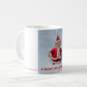 EIN RECHTER LUSTIGER ALTER ELF KAFFEETASSE (Vorderseite Links)