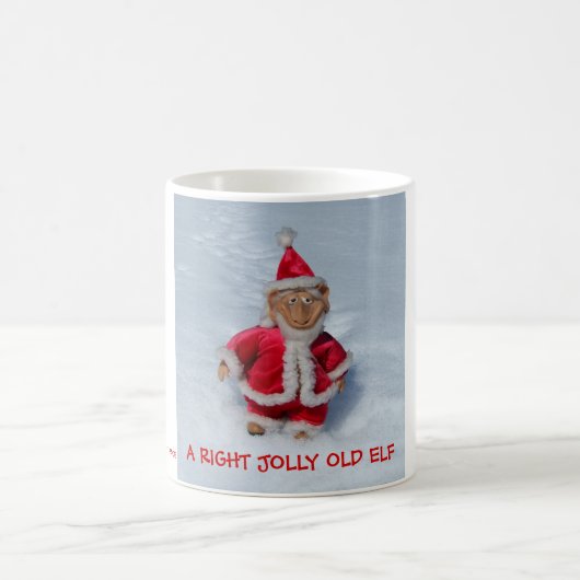EIN RECHTER LUSTIGER ALTER ELF KAFFEETASSE (Mittel)