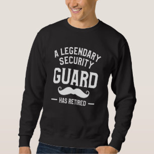 Ein rechtmäßiger Sicherheitsbeamter hat einen Offi Sweatshirt