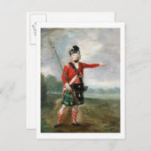 Ein Referent der Lichtgesellschaft der 73. Highla Postkarte (Vorne/Hinten)