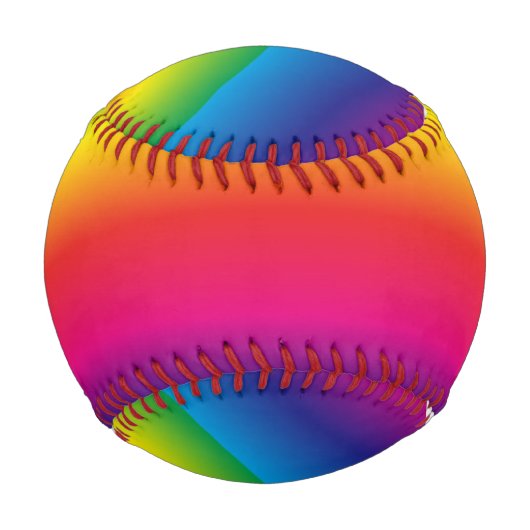 Ein Regenbogen Baseball (Vorderseite)